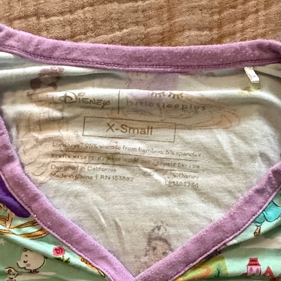 Little sleepies women’s Disney princess pajama top - Picture 2 of 2